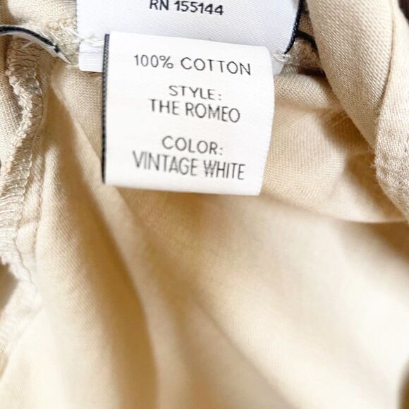 Boyish The Ezra Belted Midi Wrap Dress Short Sleeve Cotton Tan Size XS - Picture 9 of 9